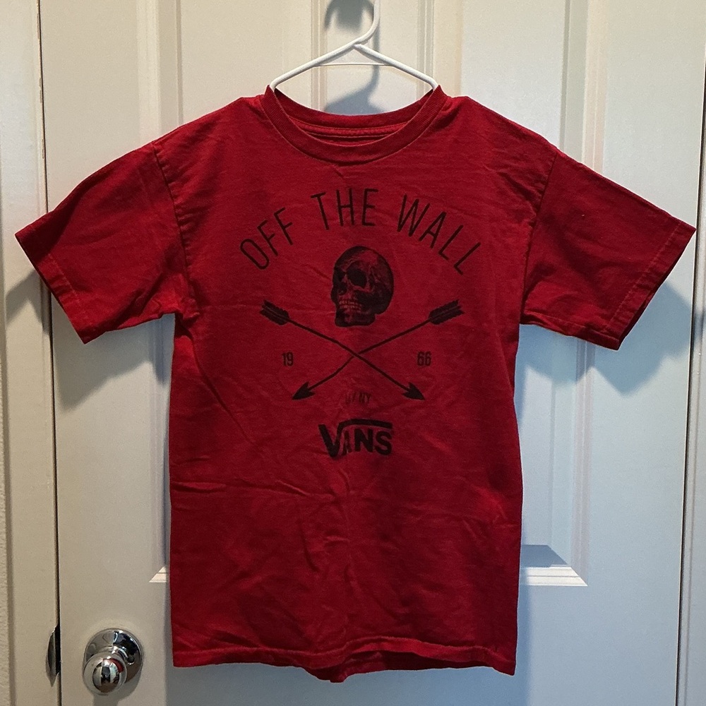 Vans Red Graphic Tee
